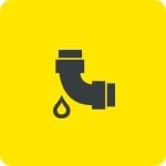 Leaking Or Burst Pipes Icon