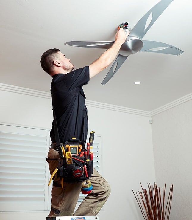 Ceiling Fan Installation Electrician