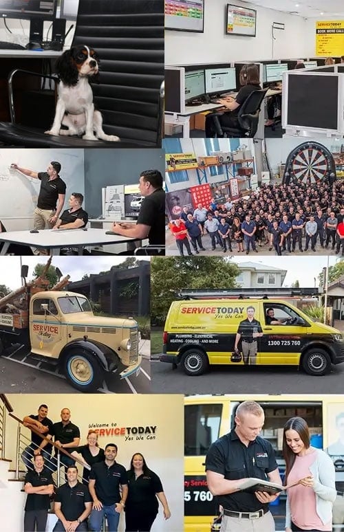 Service Today - Our Story Collage