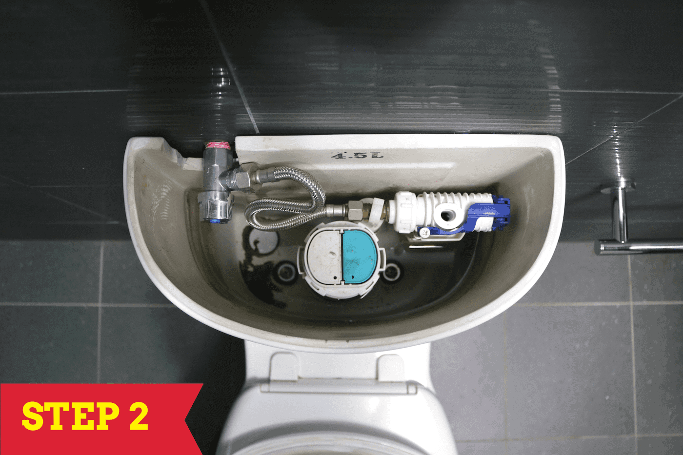 DIY Leaking toilet test (2)