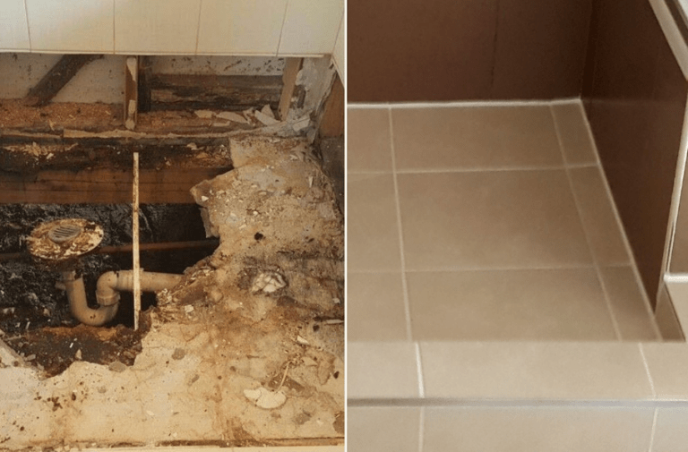 leaking shower damages 2