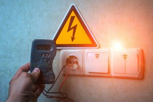 Testing the Electricity with Tool